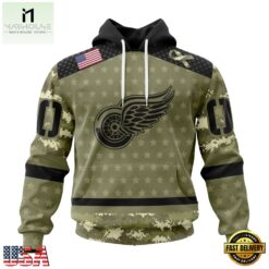 NHL Detroit Red Wings Special Camo Military Appreciation Hoodie, T Shirt , NHL 3D Game Day Tee Nhl Detroit Red Wings Special Camo Military Appreciation Hoodie T Shirt 1