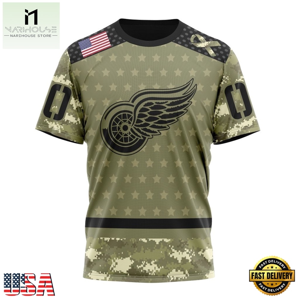 NHL Detroit Red Wings Special Camo Military Appreciation Hoodie, T Shirt , NHL 3D Game Day Tee NHL Detroit Red Wings Special Camo Military Appreciation Hoodie, T Shirt , NHL 3D Game Day Tee