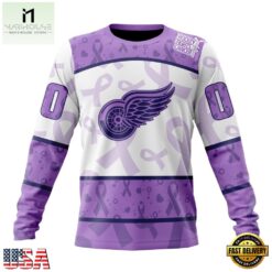 NHL Detroit Red Wings Special Lavender Fight Cancer Hoodie, T Shirt , NHL 3D Game Day Tee 8 NHL Detroit Red Wings Special Lavender Fight Cancer Hoodie, T Shirt , NHL 3D Game Day Tee Nhl Detroit Red Wings Special Lavender Fight Cancer Hoodie T Shirt 4