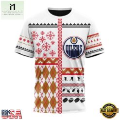 NHL Edmonton Oilers Specialized Christmas Is Coming New Design Hoodie, T Shirt , NHL 3D Game Day Tee Nhl Edmonton Oilers Specialized Christmas IS Coming New Design Hoodie T Shirt 4