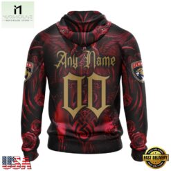 NHL Florida Panthers Special Design Halloween With Skull Art Hoodie, T Shirt , NHL 3D Game Day Tee Nhl Florida Panthers Special Design Halloween With Skull Art Hoodie T Shirt 2