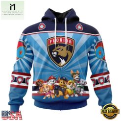 NHL Florida Panthers Special Paw Patrol Kits Hoodie, T Shirt , NHL 3D Game Day Tee Nhl Florida Panthers Special Paw Patrol Kits Hoodie T Shirt 1