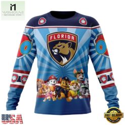 NHL Florida Panthers Special Paw Patrol Kits Hoodie, T Shirt , NHL 3D Game Day Tee Nhl Florida Panthers Special Paw Patrol Kits Hoodie T Shirt 3