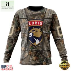 NHL Florida Panthers Specialized Unisex Vest Kits With Realtree Camo Hoodie, T Shirt, NHL 3D Game Day Tee Nhl Florida Panthers Specialized Unisex Vest Kits With Realtree Camo Hoodie T Shirt 3