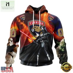 NHL Florida Panthers x Star War Specialized Design Hoodie, T Shirt , NHL 3D Game Day Tee Nhl Florida Panthers X Star War Specialized Design Hoodie T Shirt 1
