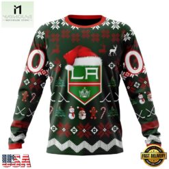 NHL Los Angeles Kings Hockey Christmas Is Coming 2026 Hoodie, T Shirt , NHL 3D Game Day Tee Nhl Los Angeles Kings Hockey Christmas IS Coming 2026 Hoodie T Shirt 3