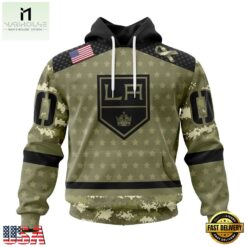 NHL Los Angeles Kings Special Camo Military Appreciation Hoodie, T Shirt , NHL 3D Game Day Tee Nhl Los Angeles Kings Special Camo Military Appreciation Hoodie T Shirt 1