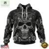 NHL Los Angeles Kings Special Design Halloween With Skull Art Hoodie, T Shirt , NHL 3D Game Day Tee Nhl Los Angeles Kings Special Design Halloween With Skull Art Hoodie T Shirt 1