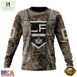 NHL Los Angeles Kings Specialized Unisex Vest Kits With Realtree Camo Hoodie, T Shirt, NHL 3D Game Day Tee Nhl Los Angeles Kings Specialized Unisex Vest Kits With Realtree Camo Hoodie T Shirt 3
