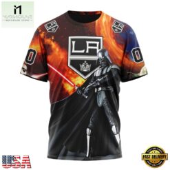 NHL Los Angeles Kings x Star War Specialized Design Hoodie, T Shirt , NHL 3D Game Day Tee Nhl Los Angeles Kings X Star War Specialized Design Hoodie T Shirt 3