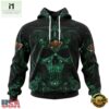 NHL Minnesota Wild Special Design Halloween With Skull Art Hoodie, T Shirt , NHL 3D Game Day Tee Nhl Minnesota Wild Special Design Halloween With Skull Art Hoodie T Shirt 1