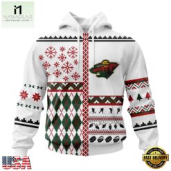 NHL Minnesota Wild Specialized Christmas Is Coming New Design Hoodie, T Shirt , NHL 3D Game Day Tee Nhl Minnesota Wild Specialized Christmas IS Coming New Design Hoodie T Shirt 1