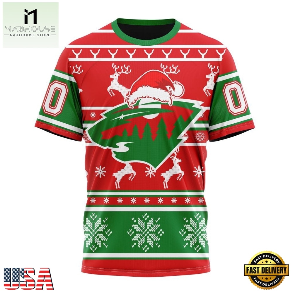 NHL Minnesota Wild Specialized Unisex Christmas Is Coming Hoodie, T Shirt , NHL 3D Game Day Tee NHL Minnesota Wild Specialized Unisex Christmas Is Coming Hoodie, T Shirt , NHL 3D Game Day Tee