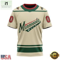 NHL Minnesota Wild Specialized Unisex Kits With Retro Concepts Hoodie, T Shirt , NHL 3D Game Day Tee Nhl Minnesota Wild Specialized Unisex Kits With Retro Concepts Hoodie T Shirt 4