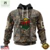 NHL Minnesota Wild Specialized Unisex Vest Kits With Realtree Camo Hoodie, T Shirt, NHL 3D Game Day Tee Nhl Minnesota Wild Specialized Unisex Vest Kits With Realtree Camo Hoodie T Shirt 1