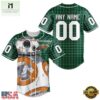 NHL Minnesota Wild x BB 8 D Star War Baseball Jersey , NHL Graphic Baseball Jersey Nhl Minnesota Wild X BB 8 D Star War Baseball Jersey 1