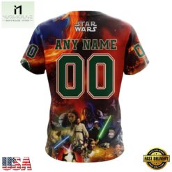 NHL Minnesota Wild x Star War Specialized Design Hoodie, T Shirt , NHL 3D Game Day Tee Nhl Minnesota Wild X Star War Specialized Design Hoodie T Shirt 4