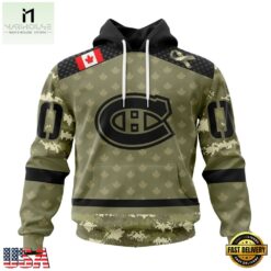 NHL Montreal Canadiens Special Camo Military Appreciation Hoodie, T Shirt , NHL 3D Game Day Tee Nhl Montreal Canadiens Special Camo Military Appreciation Hoodie T Shirt 1