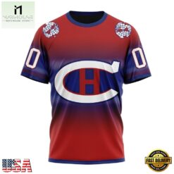 NHL Montreal Canadiens Special Retro Gradient Design Hoodie, T Shirt, NHL 3D Game Day Tee Nhl Montreal Canadiens Special Retro Gradient Design Hoodie T Shirt 4