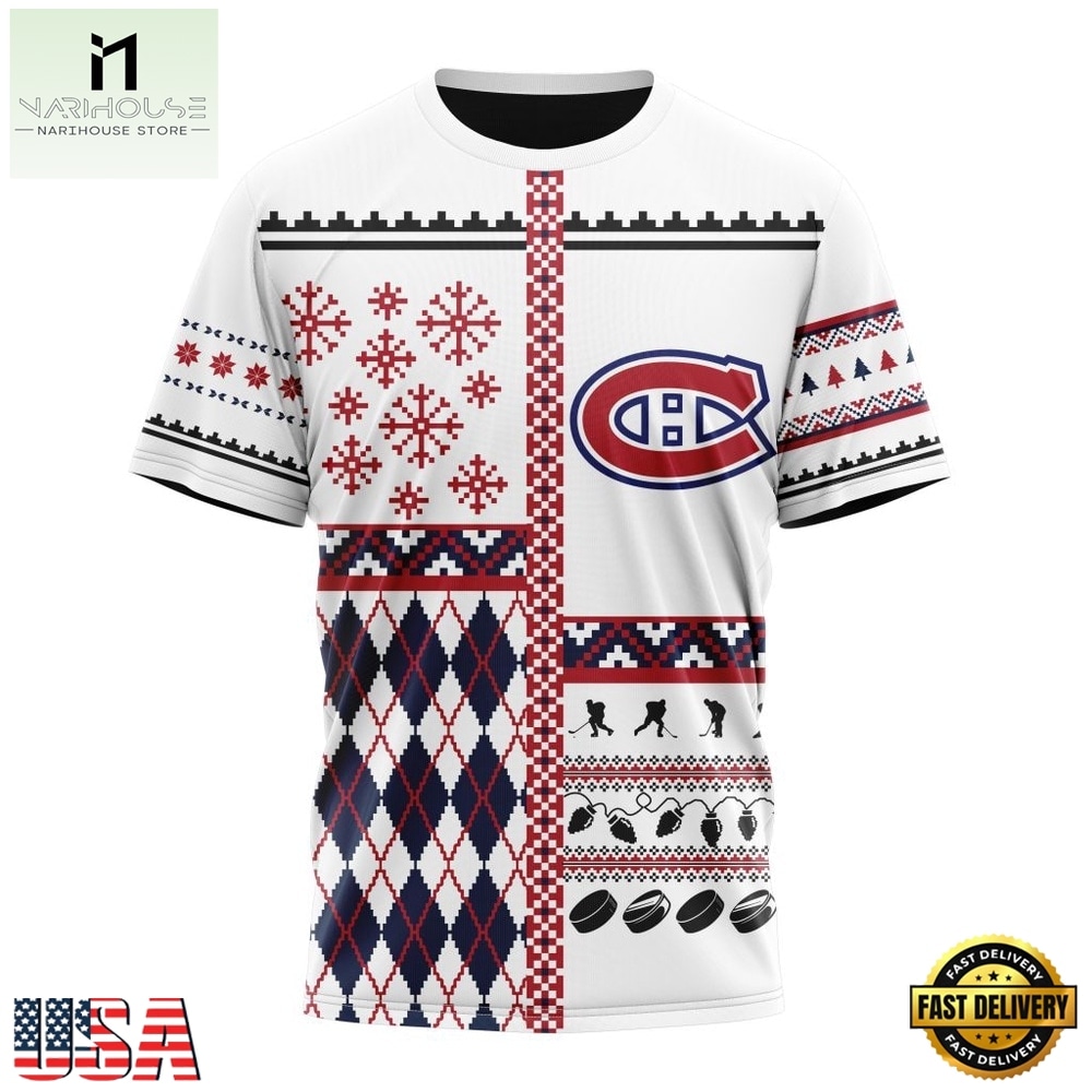 NHL Montreal Canadiens Specialized Christmas Is Coming New Design Hoodie, T Shirt , NHL 3D Game Day Tee NHL Montreal Canadiens Specialized Christmas Is Coming New Design Hoodie, T Shirt , NHL 3D Game Day Tee