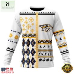 NHL Nashville Predators Specialized Christmas Is Coming New Design Hoodie, T Shirt , NHL 3D Game Day Tee Nhl Nashville Predators Specialized Christmas IS Coming New Design Hoodie T Shirt 3