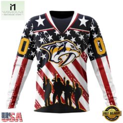 NHL Nashville Predators Specialized Kits For Honor USS Military Hoodie, T Shirt , NHL 3D Game Day Tee 6 NHL Nashville Predators Specialized Kits For Honor USS Military Hoodie, T Shirt , NHL 3D Game Day Tee Nhl Nashville Predators Specialized Kits For Honor Uss Military Hoodie T Shirt 3