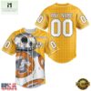 NHL Nashville Predators x BB 8 D Star War Baseball Jersey , NHL Graphic Baseball Jersey Nhl Nashville Predators X BB 8 D Star War Baseball Jersey 1