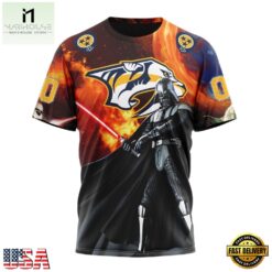 NHL Nashville Predators x Star War Specialized Design Hoodie, T Shirt , NHL 3D Game Day Tee Nhl Nashville Predators X Star War Specialized Design Hoodie T Shirt 3