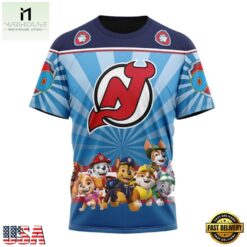 NHL New Jersey Devils Special Paw Patrol Kits Hoodie, T Shirt , NHL 3D Game Day Tee Nhl New Jersey Devils Special Paw Patrol Kits Hoodie T Shirt 4