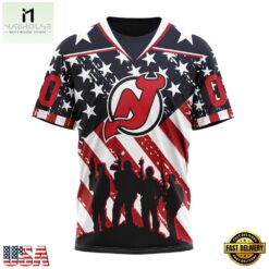 NHL New Jersey Devils Specialized Kits For Honor USS Military Hoodie, T Shirt , NHL 3D Game Day Tee Nhl New Jersey Devils Specialized Kits For Honor Uss Military Hoodie T Shirt 4