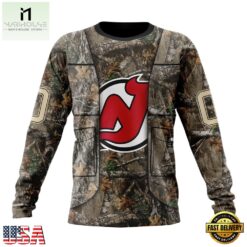 NHL New Jersey Devils Specialized Unisex Vest Kits With Realtree Camo Hoodie, T Shirt, NHL 3D Game Day Tee Nhl New Jersey Devils Specialized Unisex Vest Kits With Realtree Camo Hoodie T Shirt 3