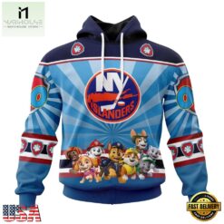NHL New York Islanders Special Paw Patrol Kits Hoodie, T Shirt , NHL 3D Game Day Tee Nhl New York Islanders Special Paw Patrol Kits Hoodie T Shirt 1