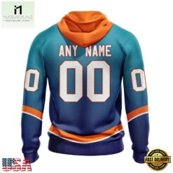 NHL New York Islanders Special Retro Gradient Design Hoodie, T Shirt, NHL 3D Game Day Tee Nhl New York Islanders Special Retro Gradient Design Hoodie T Shirt 2