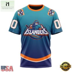 NHL New York Islanders Special Retro Gradient Design Hoodie, T Shirt, NHL 3D Game Day Tee Nhl New York Islanders Special Retro Gradient Design Hoodie T Shirt 4