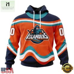 NHL New York Islanders Specialized Unisex Kits With Retro Concepts Hoodie, T Shirt , NHL 3D Game Day Tee Nhl New York Islanders Specialized Unisex Kits With Retro Concepts Hoodie T Shirt 1