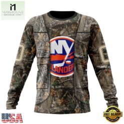 NHL New York Islanders Specialized Unisex Vest Kits With Realtree Camo Hoodie, T Shirt, NHL 3D Game Day Tee Nhl New York Islanders Specialized Unisex Vest Kits With Realtree Camo Hoodie T Shirt 3