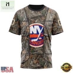 NHL New York Islanders Specialized Unisex Vest Kits With Realtree Camo Hoodie, T Shirt, NHL 3D Game Day Tee Nhl New York Islanders Specialized Unisex Vest Kits With Realtree Camo Hoodie T Shirt 4