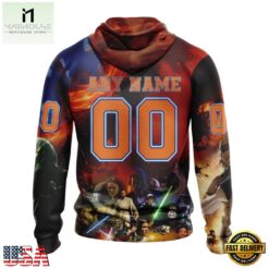 NHL New York Islanders x Star War Specialized Design Hoodie, T Shirt , NHL 3D Game Day Tee Nhl New York Islanders X Star War Specialized Design Hoodie T Shirt 2