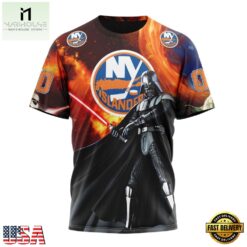 NHL New York Islanders x Star War Specialized Design Hoodie, T Shirt , NHL 3D Game Day Tee Nhl New York Islanders X Star War Specialized Design Hoodie T Shirt 3