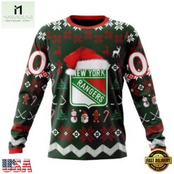 NHL New York Rangers Hockey Christmas Is Coming 2026 Hoodie, T Shirt , NHL 3D Game Day Tee Nhl New York Rangers Hockey Christmas IS Coming 2026 Hoodie T Shirt 3