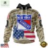 NHL New York Rangers Specialized Kits For United State With Camo Color Hoodie, T Shirt , NHL 3D Game Day Tee Nhl New York Rangers Specialized Kits For United State With Camo Color Hoodie T Shirt 1