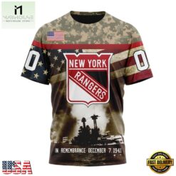 NHL New York Rangers Specialized Unisex Kits Remember Pearl Harbor Hoodie, T Shirt , NHL 3D Game Day Tee Nhl New York Rangers Specialized Unisex Kits Remember Pearl Harbor Hoodie T Shirt 4