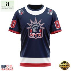 NHL New York Rangers Specialized Unisex Kits With Retro Concepts Hoodie, T Shirt , NHL 3D Game Day Tee Nhl New York Rangers Specialized Unisex Kits With Retro Concepts Hoodie T Shirt 4