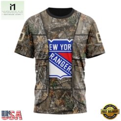 NHL New York Rangers Specialized Unisex Vest Kits With Realtree Camo Hoodie, T Shirt, NHL 3D Game Day Tee Nhl New York Rangers Specialized Unisex Vest Kits With Realtree Camo Hoodie T Shirt 4