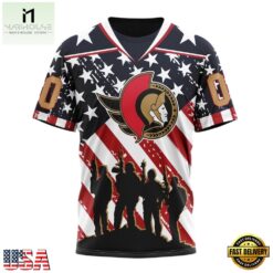 NHL Ottawa Senators Specialized Kits For Honor USS Military Hoodie, T Shirt , NHL 3D Game Day Tee Nhl Ottawa Senators Specialized Kits For Honor Uss Military Hoodie T Shirt 4