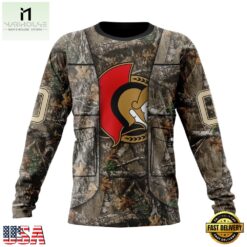 NHL Ottawa Senators Specialized Unisex Vest Kits With Realtree Camo Hoodie, T Shirt, NHL 3D Game Day Tee Nhl Ottawa Senators Specialized Unisex Vest Kits With Realtree Camo Hoodie T Shirt 3