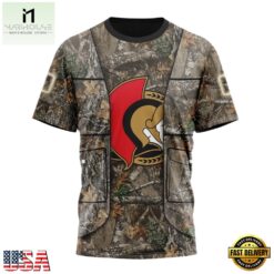 NHL Ottawa Senators Specialized Unisex Vest Kits With Realtree Camo Hoodie, T Shirt, NHL 3D Game Day Tee Nhl Ottawa Senators Specialized Unisex Vest Kits With Realtree Camo Hoodie T Shirt 4