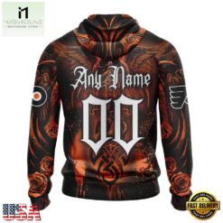NHL Philadelphia Flyers Special Design Halloween With Skull Art Hoodie, T Shirt , NHL 3D Game Day Tee Nhl Philadelphia Flyers Special Design Halloween With Skull Art Hoodie T Shirt 2