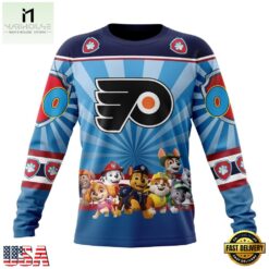 NHL Philadelphia Flyers Special Paw Patrol Kits Hoodie, T Shirt , NHL 3D Game Day Tee Nhl Philadelphia Flyers Special Paw Patrol Kits Hoodie T Shirt 3