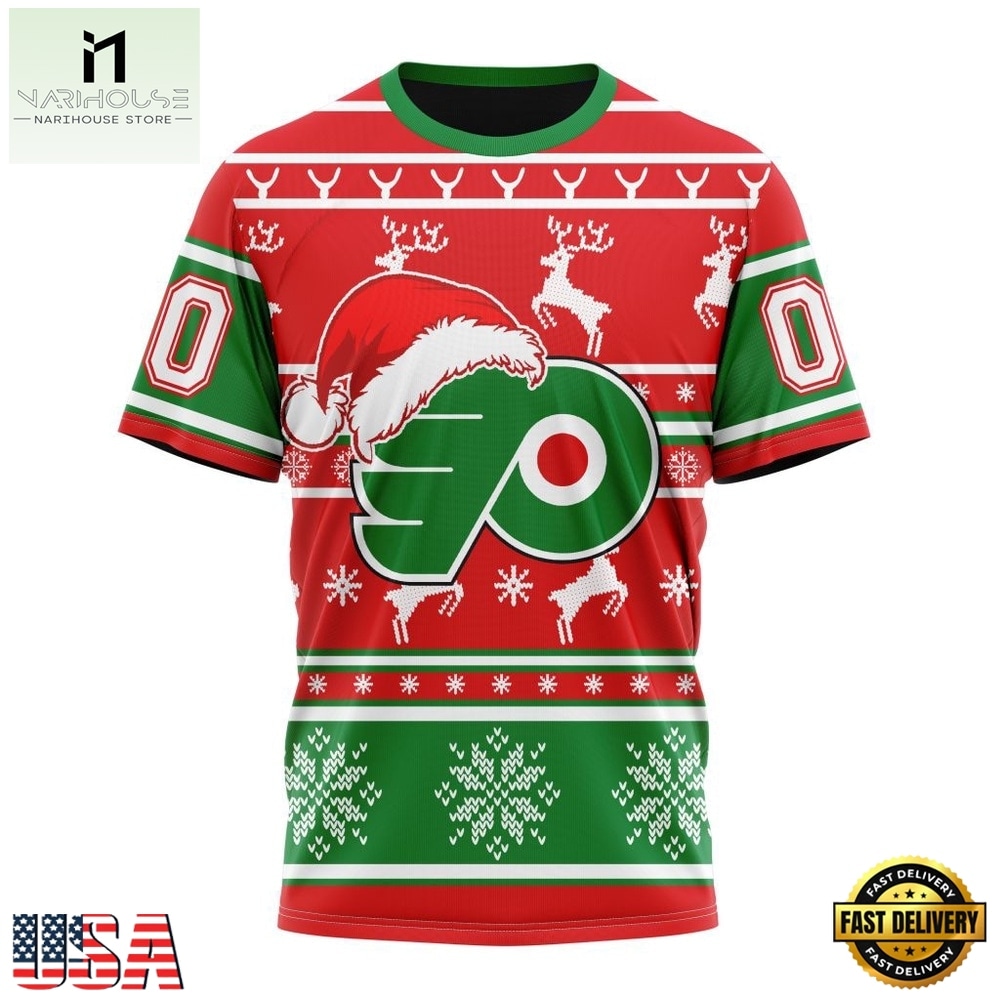 NHL Philadelphia Flyers Specialized Unisex Christmas Is Coming Hoodie, T Shirt , NHL 3D Game Day Tee NHL Philadelphia Flyers Specialized Unisex Christmas Is Coming Hoodie, T Shirt , NHL 3D Game Day Tee